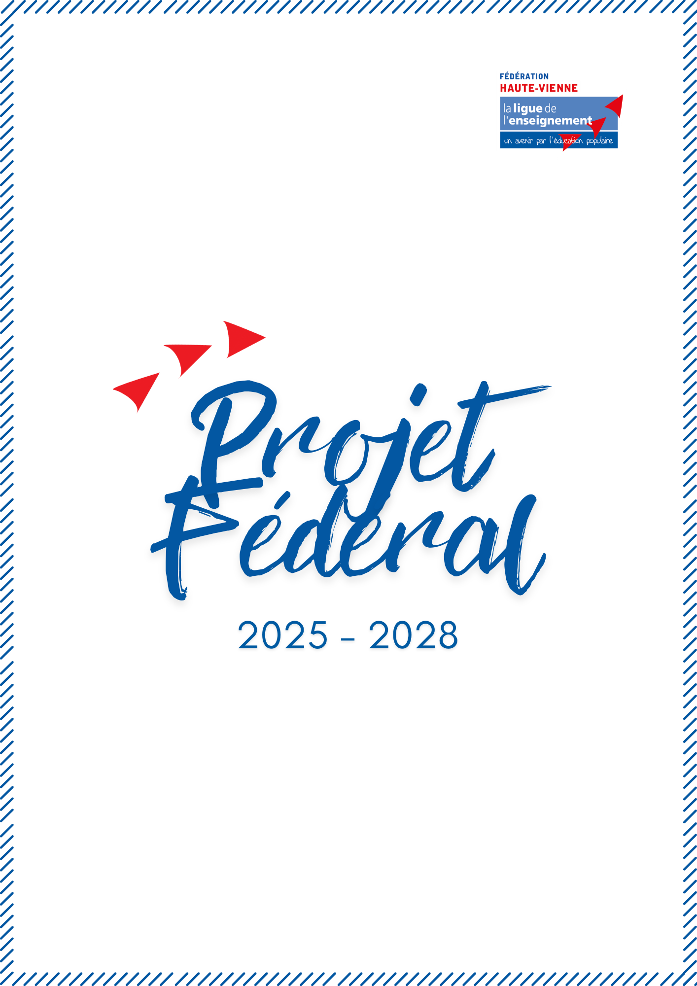 Page de garde projet fédéral