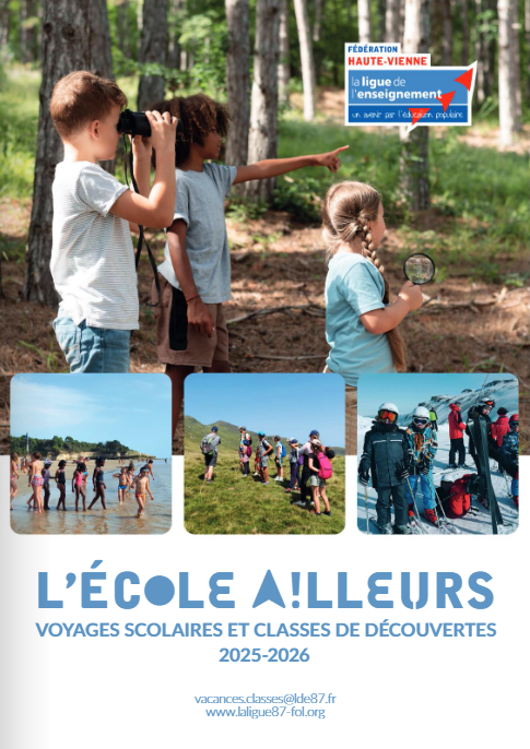 Visuel newsletter DASEN classes decouvertes