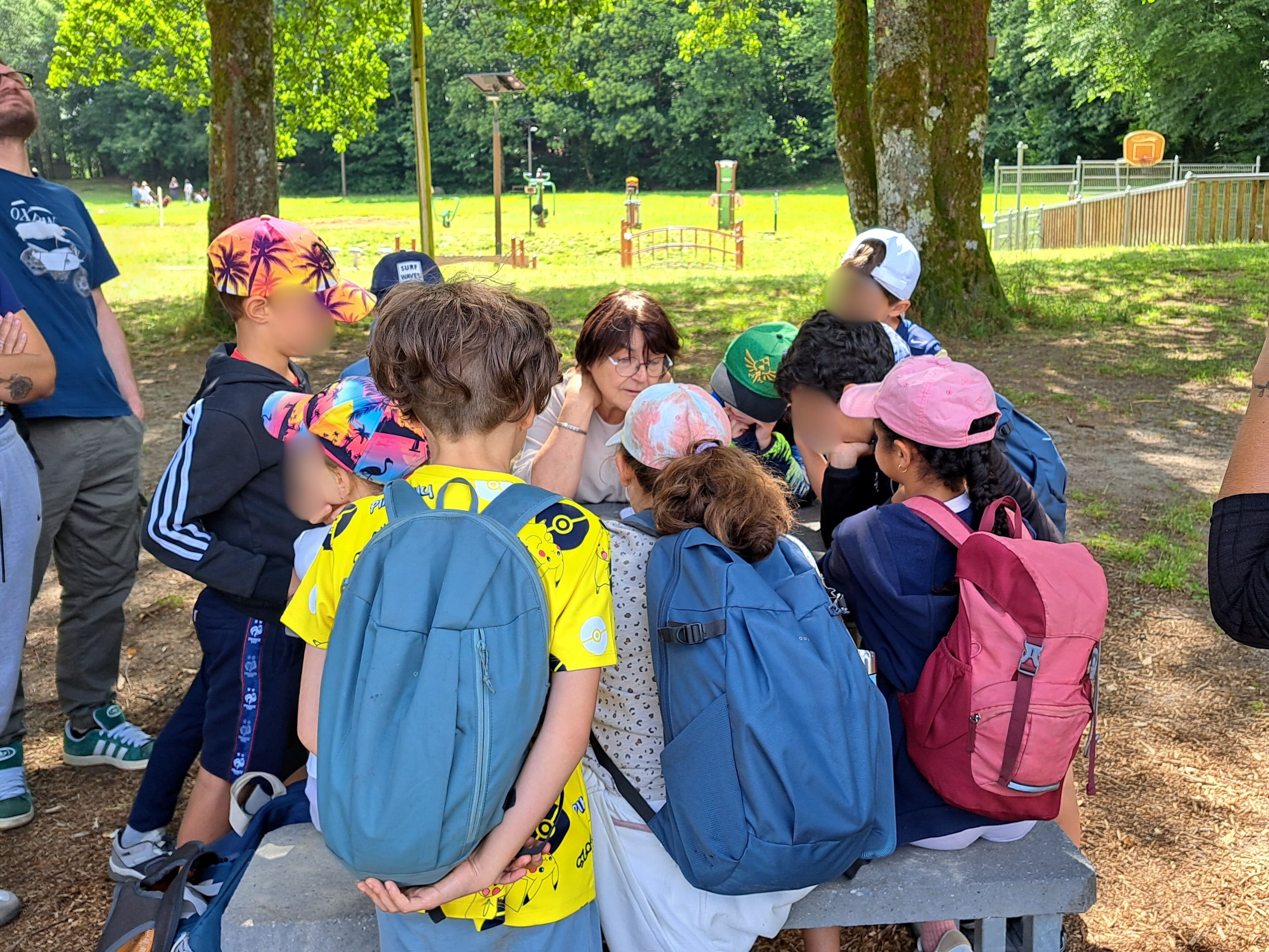 Les gagnantes des Petits Champions de la lecture en expédition à Saint-Pardoux 
