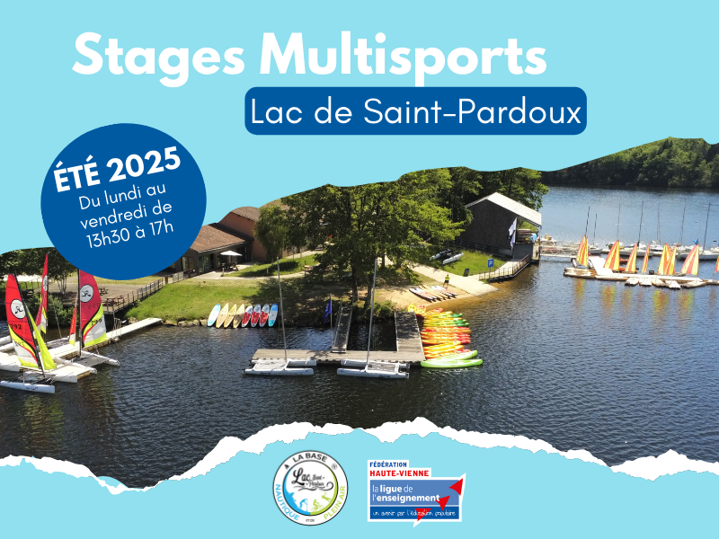 STAGES MULTISPORTS D'ÉTÉ 2025