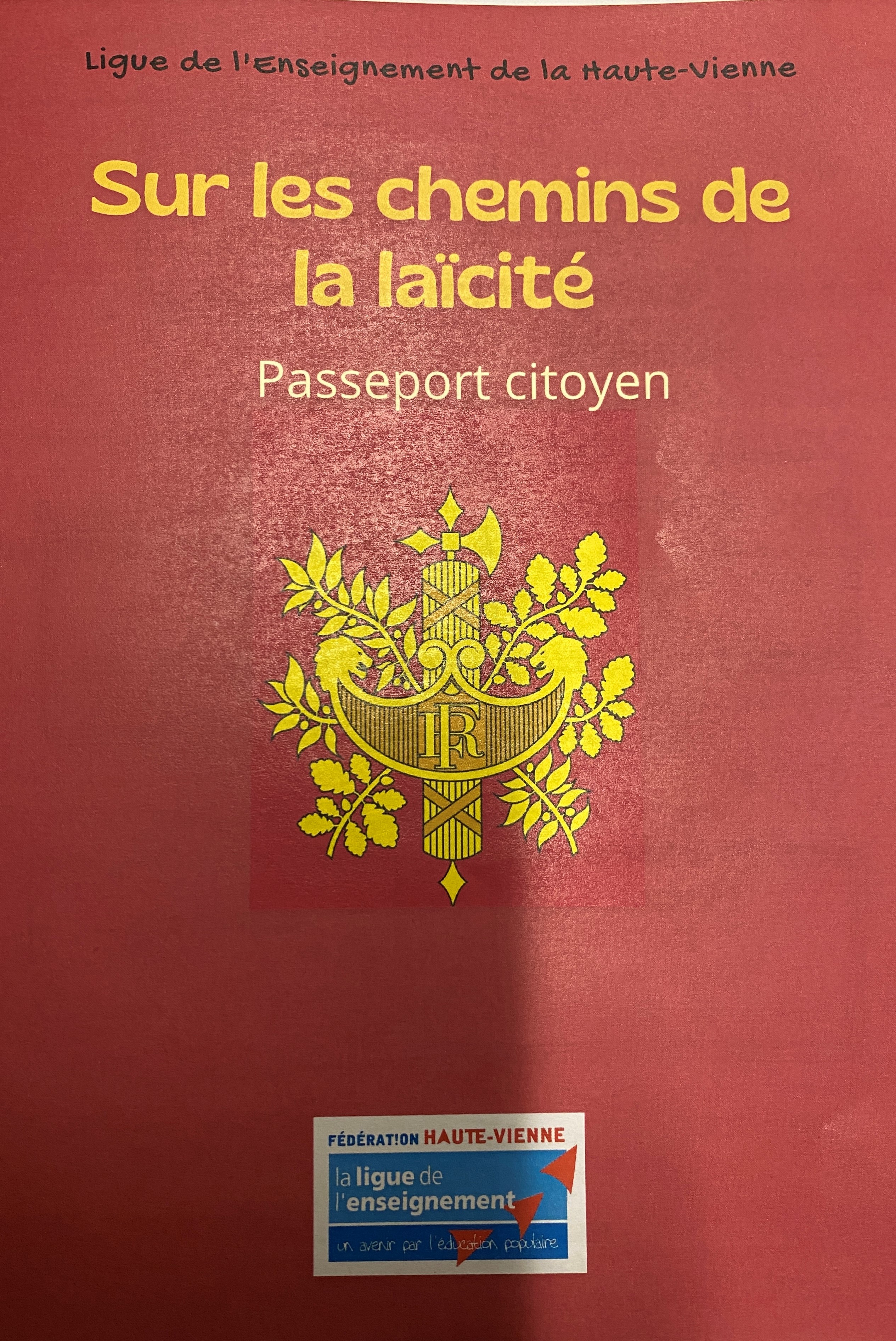 Couverture passeport laïcité
