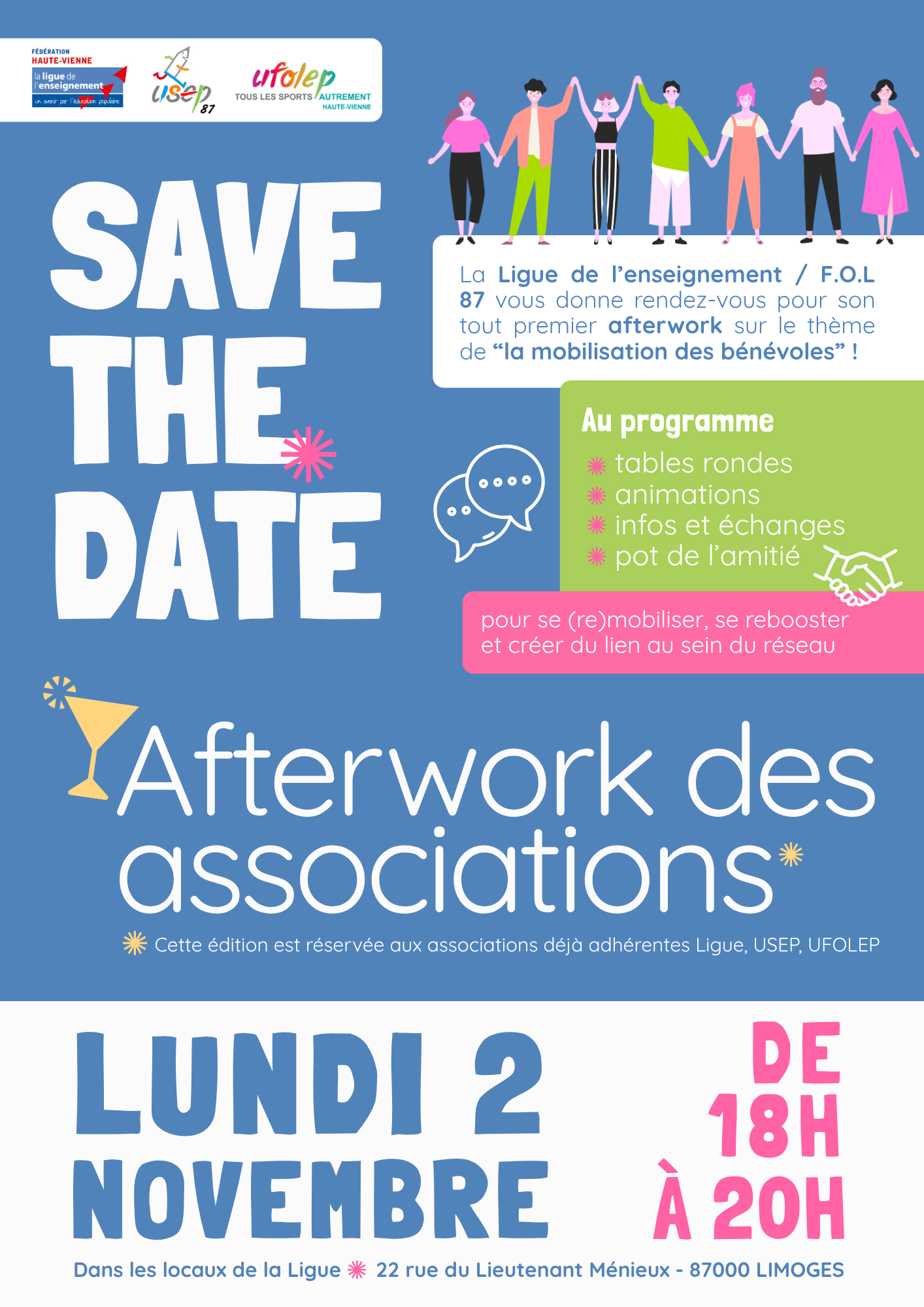 save the date afterwork